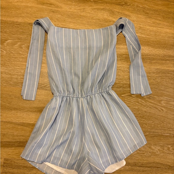 White Fox Boutique Pants - White Fox Strapless Romper